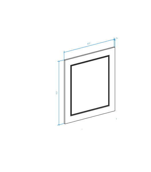 Зеркало (80х90) Bellezza Луиджи 4619215000420